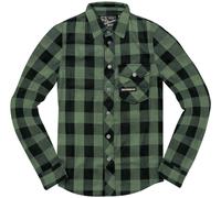 HolyFreedom Jessie James Flannel Camicia, Verde, Taglia XXL