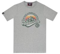 HolyFreedom L.A. Melange Maglietta, Grigio chiaro, Taglia XXL