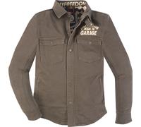 HolyFreedom Marrom Giacca tessile da moto, marrone, Taglia L