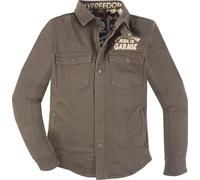 HolyFreedom Marrom Giacca tessile da moto, marrone, Taglia XXL