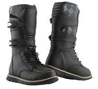 HolyFreedom Night Hawk High stivali da moto impermeabili, nero, taglia 39 per maschi