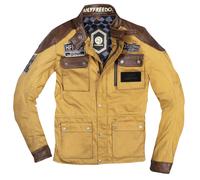 HolyFreedom Quattro Waxed Evo Giacca tessile da moto, Marrone chiaro, Taglia S