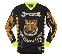 HolyFreedom Ventuno Maglia Motocross, nero/arancione, Taglia XXL