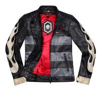 HolyFreedom Zero Inferno Special Edition Giacca in pelle da moto, taglia XL per maschi