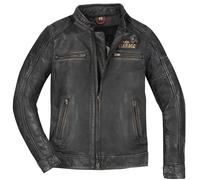 HolyFreedom Zero Summer giacca in pelle da moto traforata, nero, taglia S per maschi