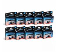 Holyhome - Batterie AA LR6/R6 1.5V Pile Stilo | 120 Pezzi Value Pack | Cloruro di Zinco | Pile AA, Batterie Stilo, Pile LR6/R6