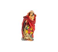 Holyhome Donna con Bambino - Presepe Napoletano Terracotta Vestita (Cm 8 (3,14 Inch))