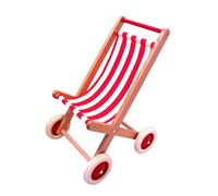 Holz - Wenzel- Passeggino per Bambole, Colore Wood-Coloured, 350009