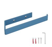 HOLZBRINK Portarotoli da cucina da parete blu 244x72 mm | Porta asciugamani da muro per bagno, cucina, toilette | Porta scottex, salviette bagno