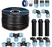 HOLZBRINK Start Set Sistema Irrigazione Prati Incl. 20-100m