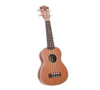 Holzelele da 21 Pollici Holzelele Mini Strumento a Corda di Chitarra Acustica per Professionisti dei Principianti, Divertimento in Legno Ukelele Portatile Leggero, Mini Acustica