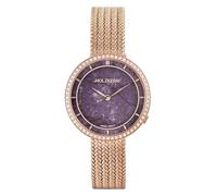 HOLZKERN Orologio da donna Coralline ametista/color oro rosa con 2 cinturini