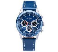 HOLZKERN Orologio da uomo in titanio Neverrest marmo/blu
