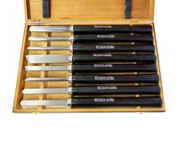 SET SGORBIE SCALPELLI PER TORNIO LEGNO HOLZMANN H8TLG