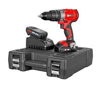 TRAPANO AVVITATORE A PERCUSSIONE A BATTERIA BRUSHLESS 18V 2 Ah HOLZMANN AKS45IND