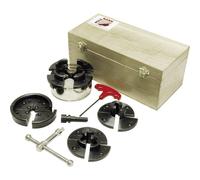 KIT MANDRINO PROFESSIONALE A 4 GRIFFE M33 PER TORNIO LEGNO HOLZMANN DP 95