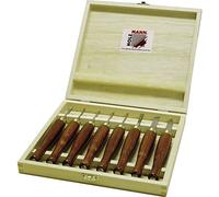 Holzmann Tornio per legno HM8TLG – Kit frese, set sgorbie e scalpelli per micro tornitura