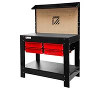BANCO DA LAVORO TAVOLO OFFICINA CASSETTI PARETE PORTA UTENSILI HOLZMANN WT37