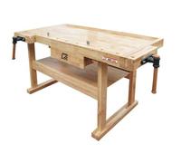 BANCO DA LAVORO IN LEGNO OFFICINA FALEGNAME 1 CASSETTo HOLZMANN WB160L