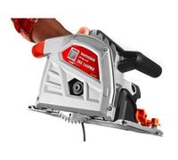 Holzmann TAS165PRO sega circolare portatile 16,5 cm Nero, Grigio, Rosso 5000 Giri/min 1400 W [TAS165PRO]