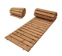 Holzpfad Pista Sbagliata Sentiero da Giardino Rollpfad 250x43x2cm Abete