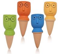 Holzsammlung 4 Pezzi Irrigazione a Goccia per Vasi,Distributore d'Acqua per Piante,Automatica Irrigazione a Goccia a Rilascio Lento per Piante da Esterno da Interno#02