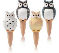 Holzsammlung 4 Pezzi Irrigazione a Goccia per Vasi,Distributore d'Acqua per Piante,Automatica Irrigazione a Goccia a Rilascio Lento per Piante da Esterno da Interno#01