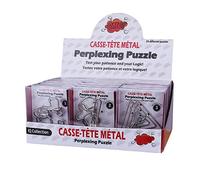 Holzsammlung Set da 24 Rompicapo Metallo, Giochi Rompicapo Gioco Intelligenza, Classico Rompicapi Giocattoli, Giocattolo Educativo Metal IQ Puzzle Rompicapo Regalo per Adulti Bambini Adolescenti