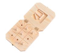 Holzsensory Pegboard - 9 Slot Dexterity Training Board, Robusto Strumento di Riabilitazione in Legno, per la Terapia occupazionale, migliora la Presa e la coordinazione, Ideale per