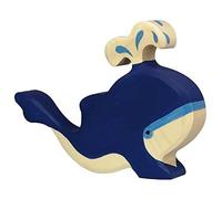 Holztiger - 2041083 - Figurine Animal - Blue Whale con Fontana