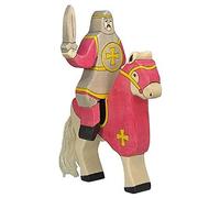 Holztiger 80.254 - Personaggio - Rosso Cavaliere di Guida Senza Cavallo