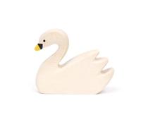Holztiger 80030 - Figura Giocattolo in Legno, Soggetto: Cigno