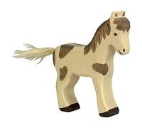 Holztiger - 80043 - Statuetta - Puledro, in Piedi, chiazzato