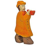 Holztiger Figurina Pastore con Flauto