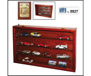 Holzvitrine Modellismo Automobili Maxi 620x420x105mm 3 Ripiani Vetro Safe 5927
