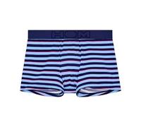 Hom Boxer Atlantic Boxer Briefs da Uomo (Confezione da 1), Striscia Marina, Blu e Rosso, XXL