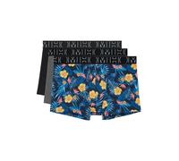 HOM Boxer 'Gino' blu / giallo chiaro / grigio / nero Uomo HOM S blu / giallo chiaro / grigio / nero