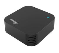 Hom-io | HOM-IR-REMOTE PRO, Ripetitore Universale Telecomandi TV, Controllo Dispositivi Intelligente WiFi, Compatibile con Alexa e Google Home, Rilevatore di Temperatura e Umidità, Colore Nero