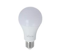 Hom-io | Lampadina Smart LED e27, WiFi-RGBW, 1055 lumen, Luce Dimmerabile, Multicolore RGB e Bianco 2700 K, Compatibile con Alexa e Google Home