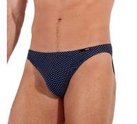 Hom Max Intimo, Micro Motivo Bianco Stampato su Uno Sfondo Blu Scuro, XL Uomo