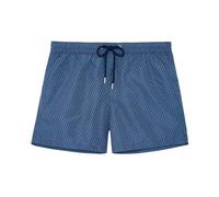 HOM Pantaloncini da Bagno Morny tavola, Micro Motivo Marino/Arancione, 12 Mesi Uomo