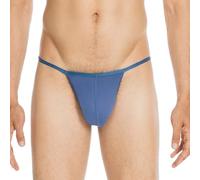 HOM Plume G-String Intimo, Blu Jeans, S Uomo