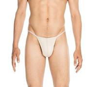 Hom Plume G-string, Tanga Uomo, Beige (Chair), X-Large