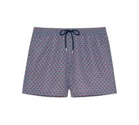 HOM Short de Bain Anglet Slip da Bagno, Turchese Stampa, L Uomo