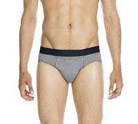Hom Simon Mini Briefs HO1 (slip)-Pantaloni Uomo, Bleu (Raye Marine/Blanc), Medium