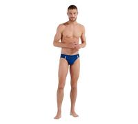 HOM Slip da Bagno Nautical Cup Swim Briefs, Nastro a Righe Marine, S Uomo