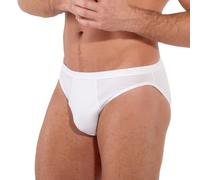 HOM Slip Micro Confort Supreme Cotton Mutande da Uomo, Blanc, XL