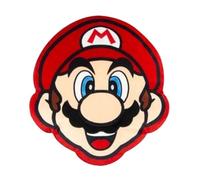 Hômadict - Cuscino Mario - Testa Mario - Accessorio decorativo - Morbido e soffice - 40 x 40 cm - Licenza ufficiale