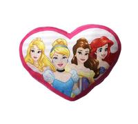 Homadict - Cuscino Principessa Disney - Accessorio decorativo - Morbido e soffice - Dimensioni 40 x 40 cm - Licenza ufficiale Disney