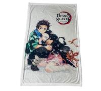 HOMADICT PLAID SHERPA 100X150 CM DEMON SLAYER TANJIRO & NEZUKO SNOW
